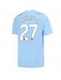 Manchester City Matheus Nunes #27 Domácí Dres 2023-24 Krátký Rukáv